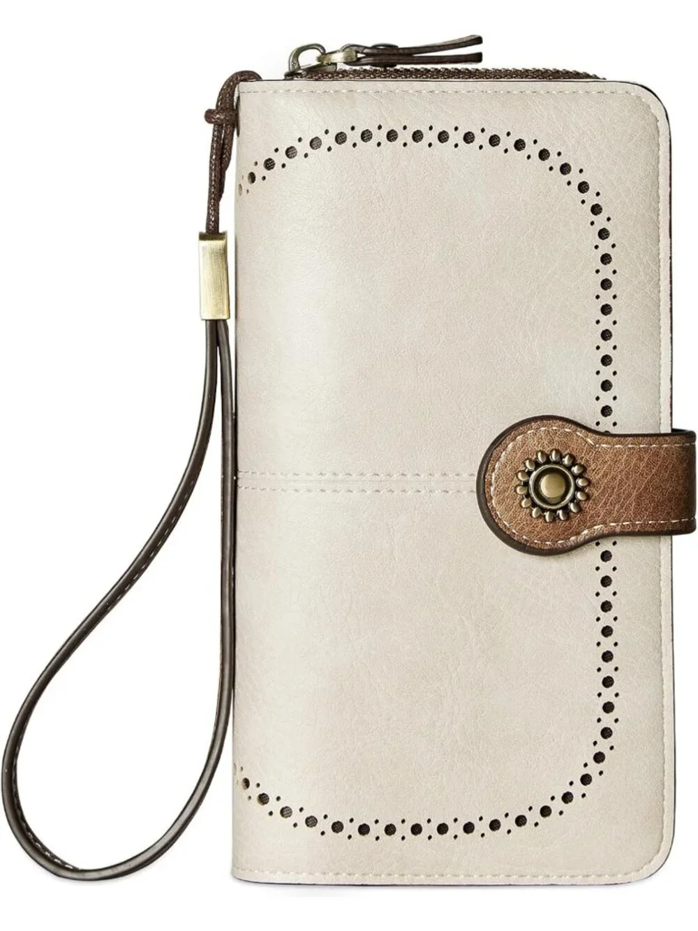 Stylish RFID Blocking Leather Wallet for Women - Large Capacity Card Holder